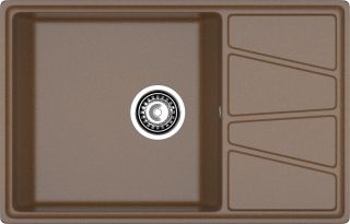 Мойка кухонная GranFest VERTEX V-780L терракот